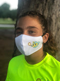 Small White Covid-19 protection mask