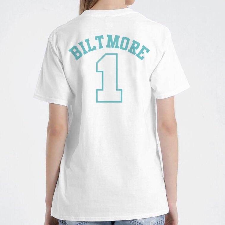 White T-shirt Blue